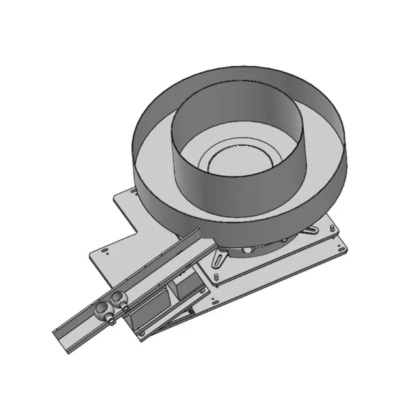 Alimentador vibratorio Bwol para bolas de plástico