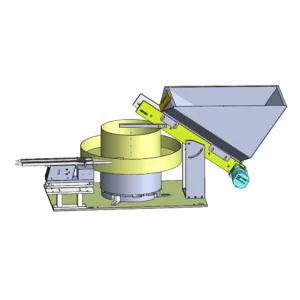 プラスチック部品用 3D モデル振動フィーダー
