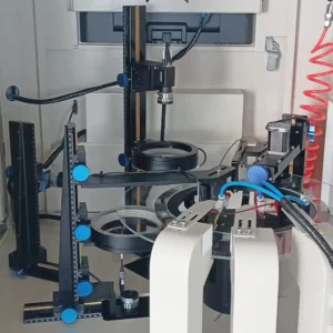 Alimentador de tigela vibratória e inspeção de visão automatizada