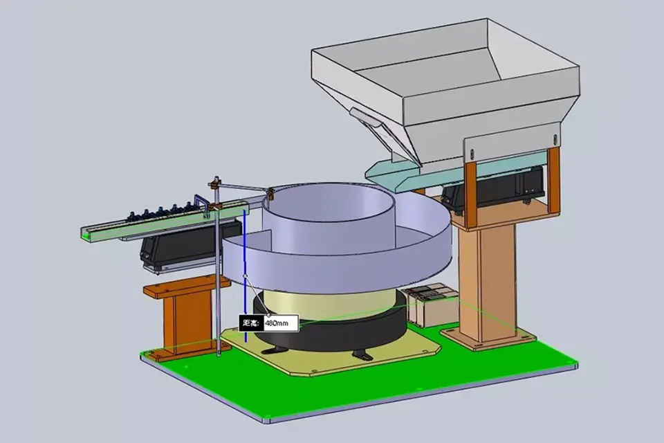 Vibratory Cap Feeder