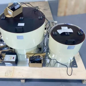 Dual Vibratory Bowl Feeder System with Sound Enclosure 1
