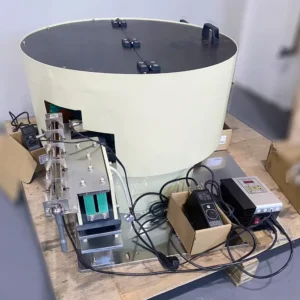 Dual Vibratory Bowl Feeder System with Sound Enclosure 2
