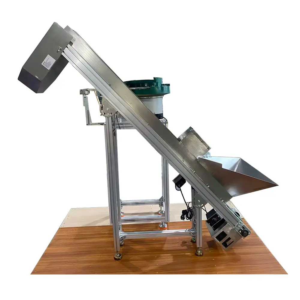 Automatic Spring Feeder with Hopper Elevator Conveyor4 Automatic Spring Feeder with Hopper Elevator Conveyor4