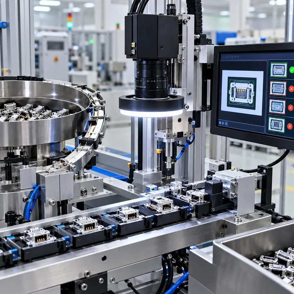 Benefits of Vision Inspection in Automated Assembly Machines