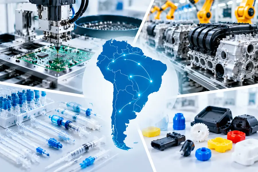 Industries Using Custom Assembly Systems in South America